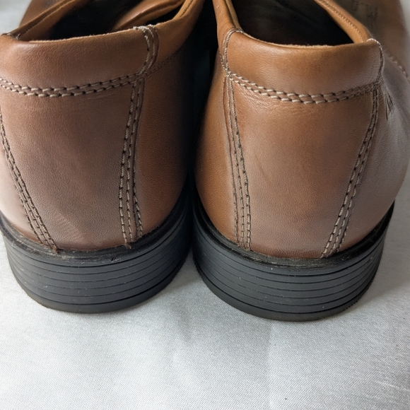 Clarks Men's Tan Leather Shoes. Size- See Pics - Picture 10 of 10